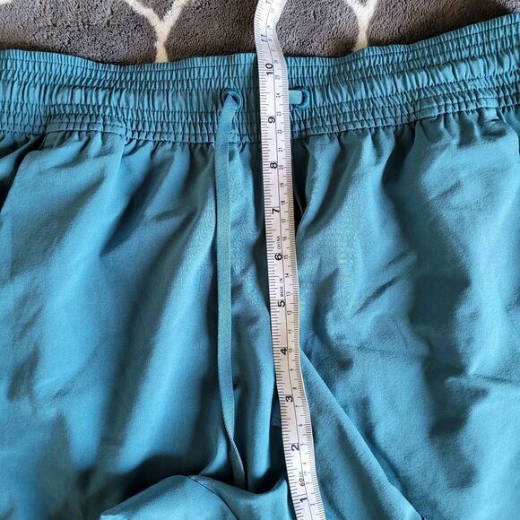 Lululemon Spring Break  Away Shorts 3" Size 4 Blue Juniper Stretchy Lined W7AM5S - Picture 4 of 7